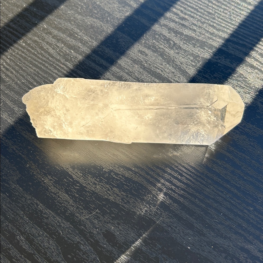 Clear Quartz Crystal Point - Picture 4 of 5